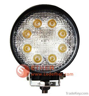 8PCS high intensity LEDs round LED Work Light