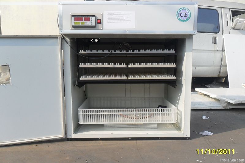 2014 new model fully automatic chicken egg incubator CE passed