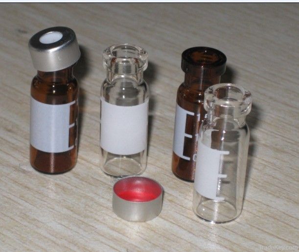HPCL sample vial with cap and PTFE/Silicone septum