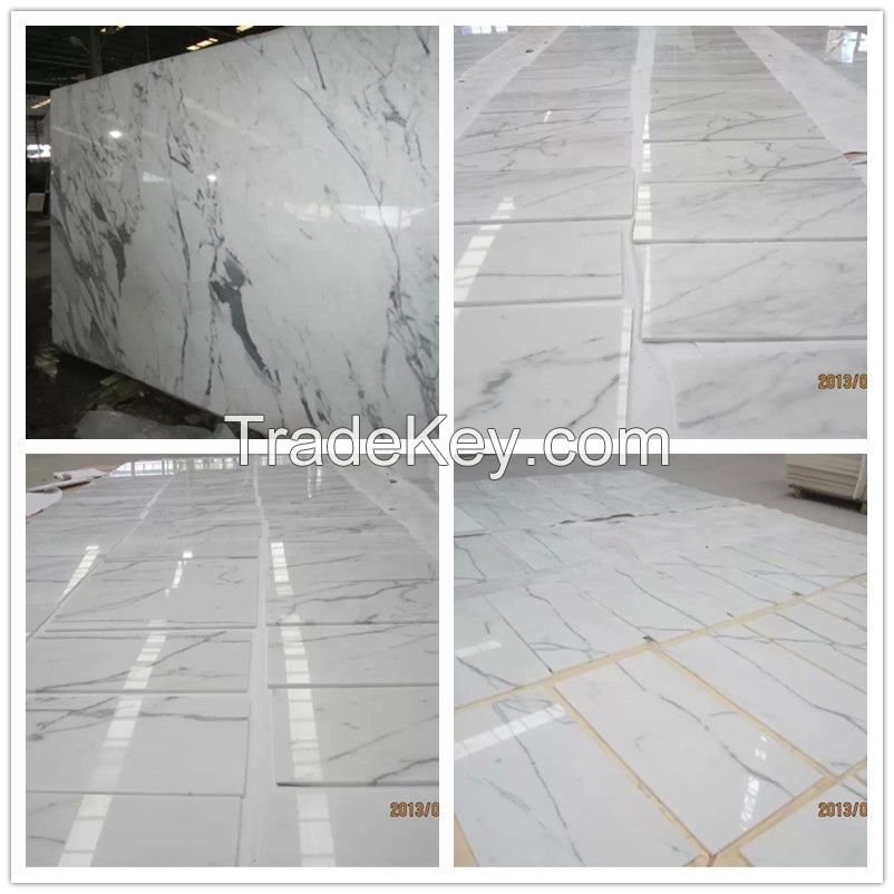 Haobo Stone Statuario White Marble Slabs