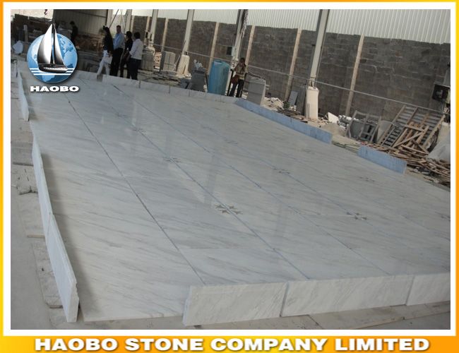 Haobo Stone Volakas White Marble Slab and Tile Factory Direct