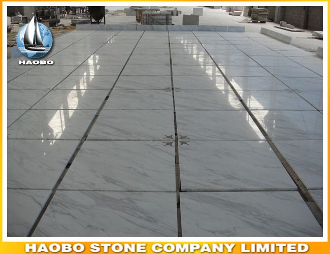 Haobo Stone Volakas White Marble Slab and Tile Factory Direct