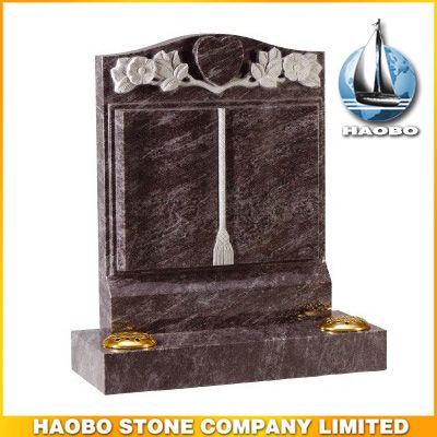 Book Shaped Granite and Marble Tombstones