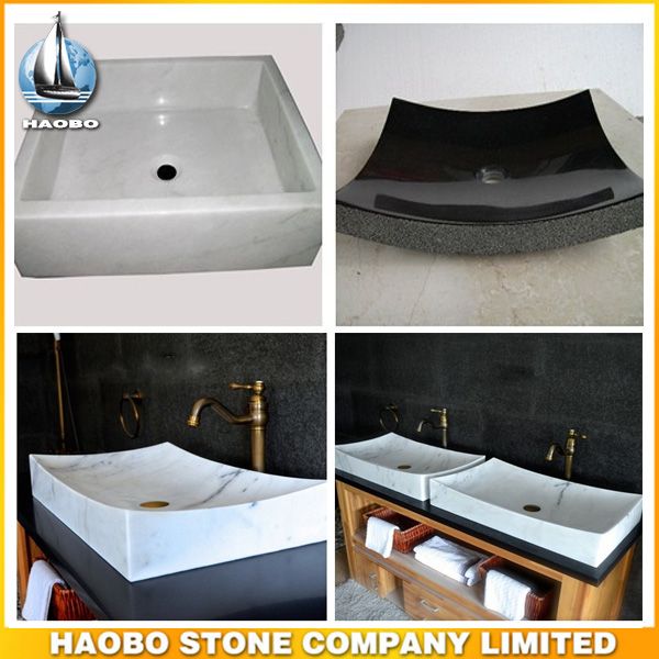 Granite and Marble Above-Counter Bathroom Sink for Sale