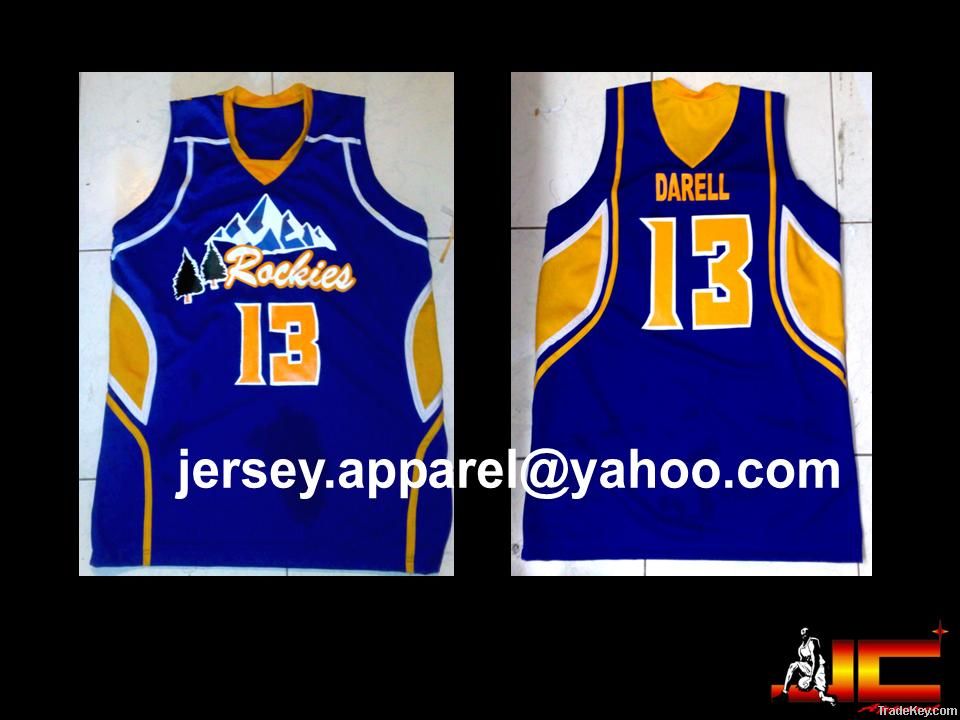 CUSTOM MADE BASKETBALL UNIFORMS