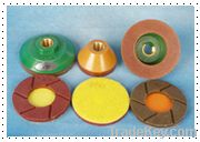 Diamond flexible polishing pads