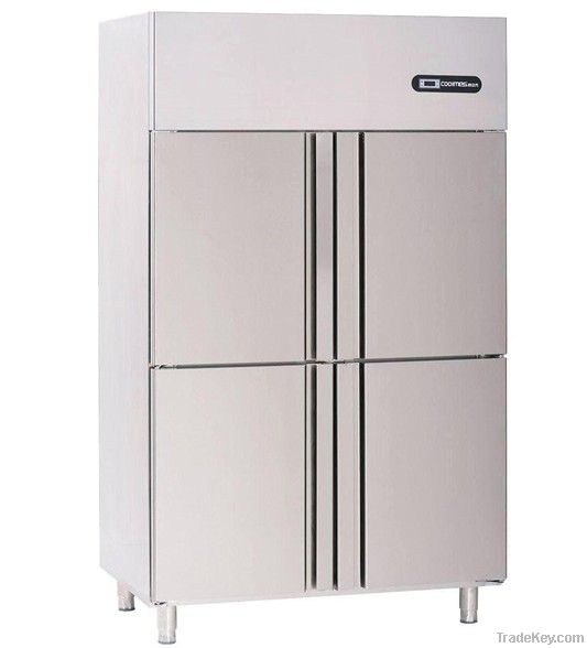 Upright commercial freezer & refrigerator / Four doors / Fan cooling