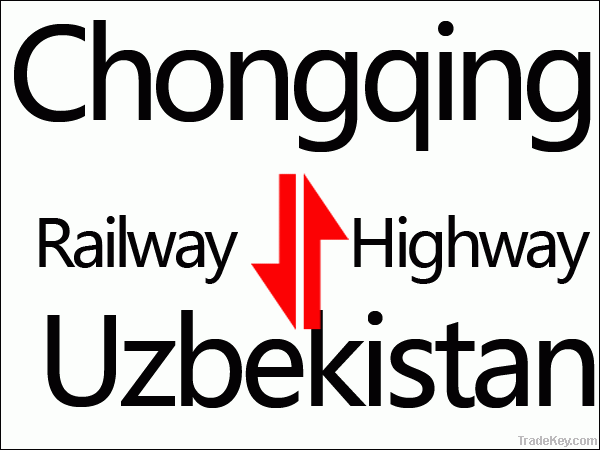 Chongqing to Uzbekistan railway transportation