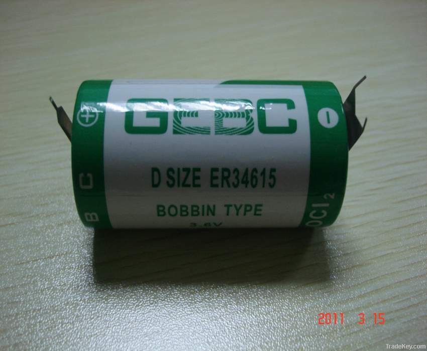ER34615 ER34615 D 3.6V 19000mAh GEBC battery