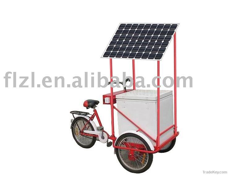 solar movable freezer