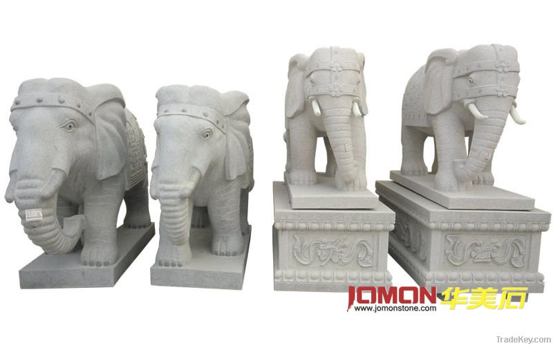 elephan stone carving