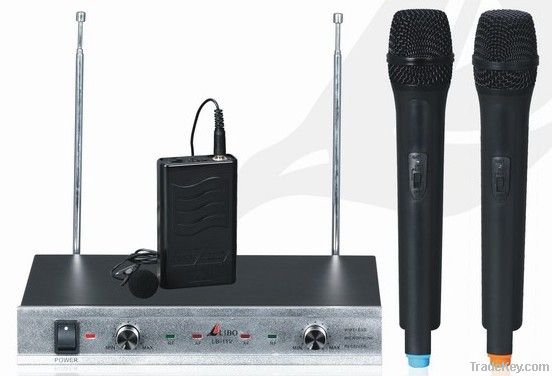 VHF Dual-Channel Wireless Microphone