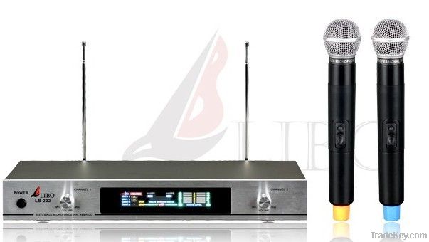 VHF Dual-Channel Wireless Microphone LB-202