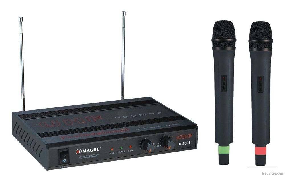 UHF Wireless microphone(U-8806)