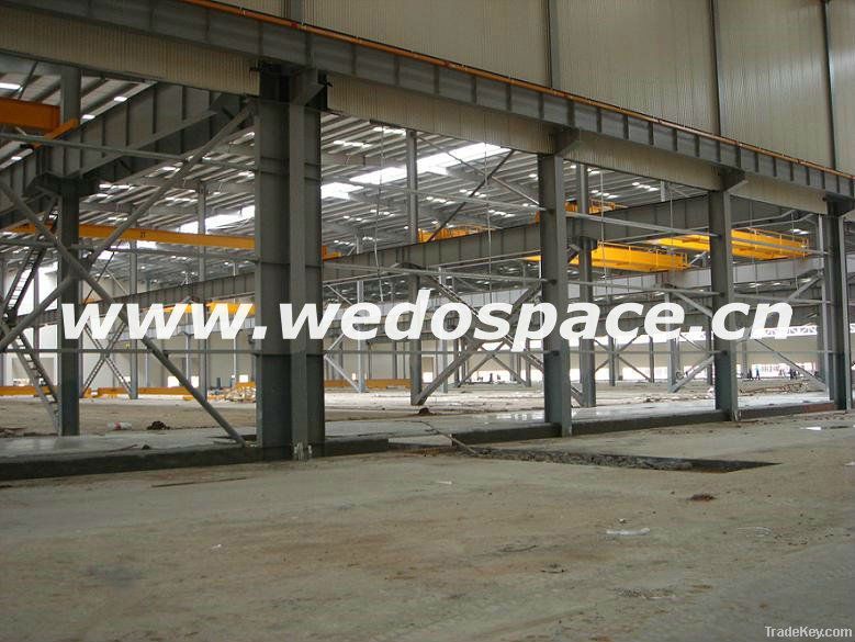 Steel structure construction factory buildings