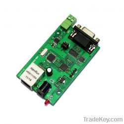 RS232 RS485 serial to TCP/IP ethernet server module converter