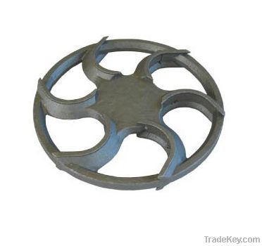 Turn plate precision casting part