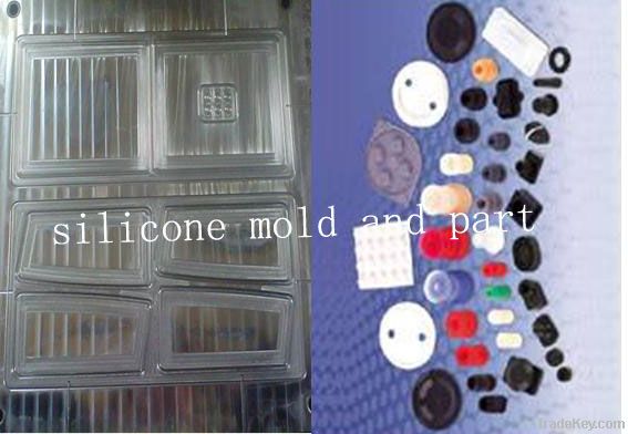 silicone compression mould