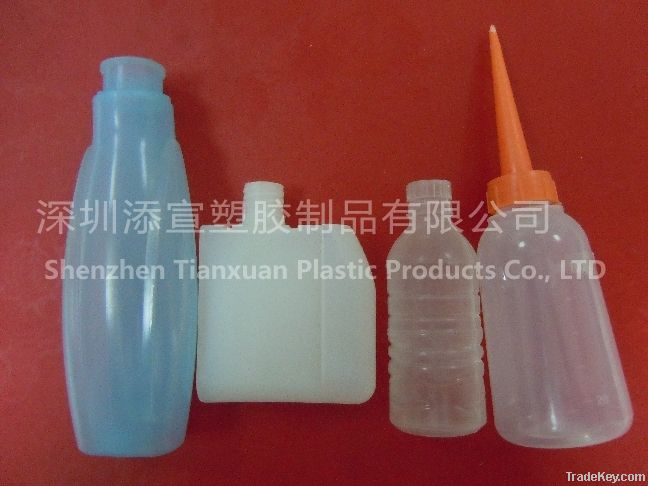Plastic Gule Bottle And Pigment Bottle