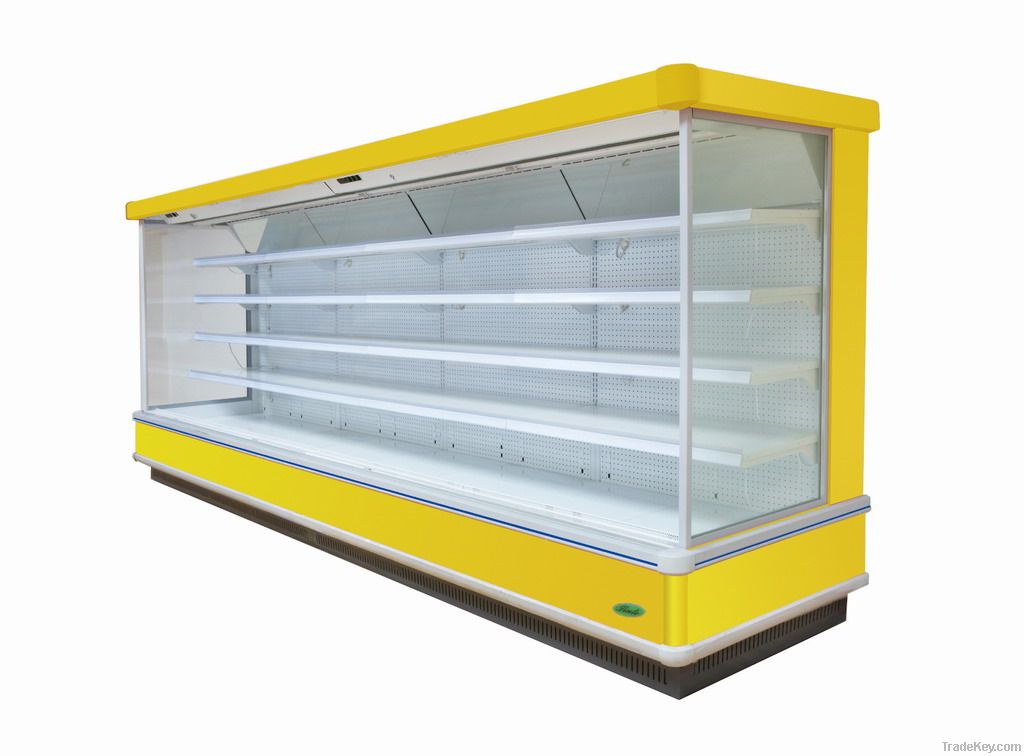 Refrigerator Freezer Display Showcase Cabinet for Dairy, Bottle, Drink