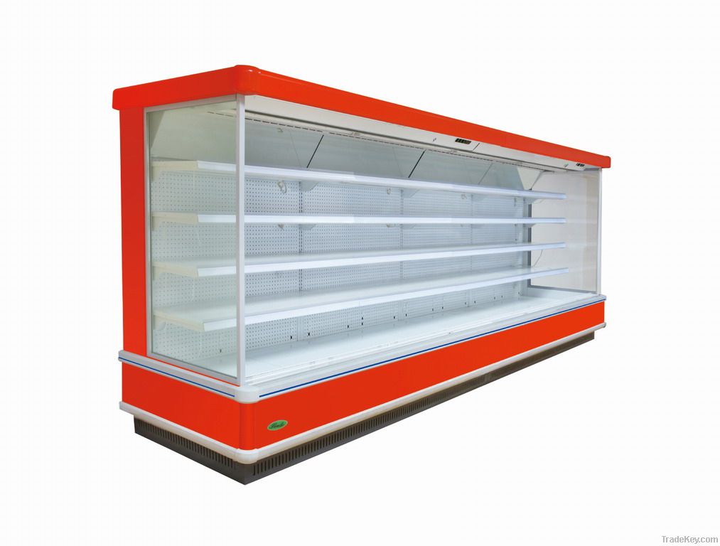 Refrigerator Freezer Display Showcase Cabinet for Dairy, Bottle, Drink