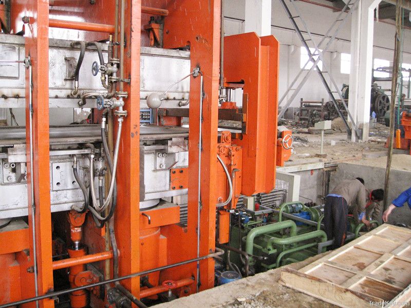 plate vulcanizing press (machine)