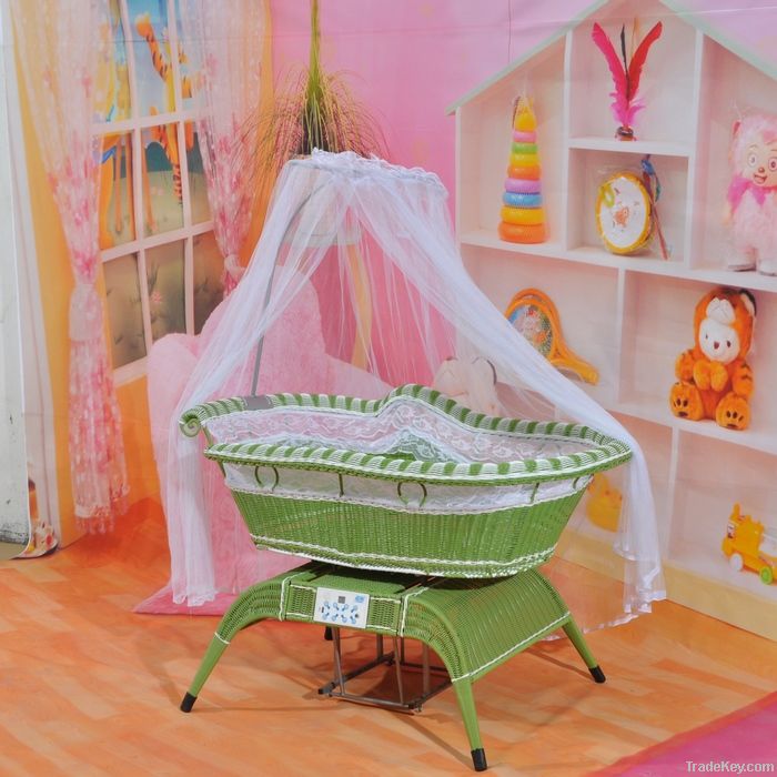 Unique design electric swing Baby beds/cribs