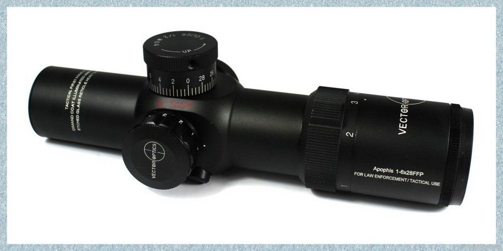 Vector Optics Apophis 1-6x28 First (Front) Focal Plane Riflescope