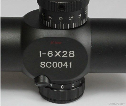 Vector Optics Apophis 1-6x28 First (Front) Focal Plane Riflescope