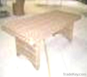 Alu wicker table