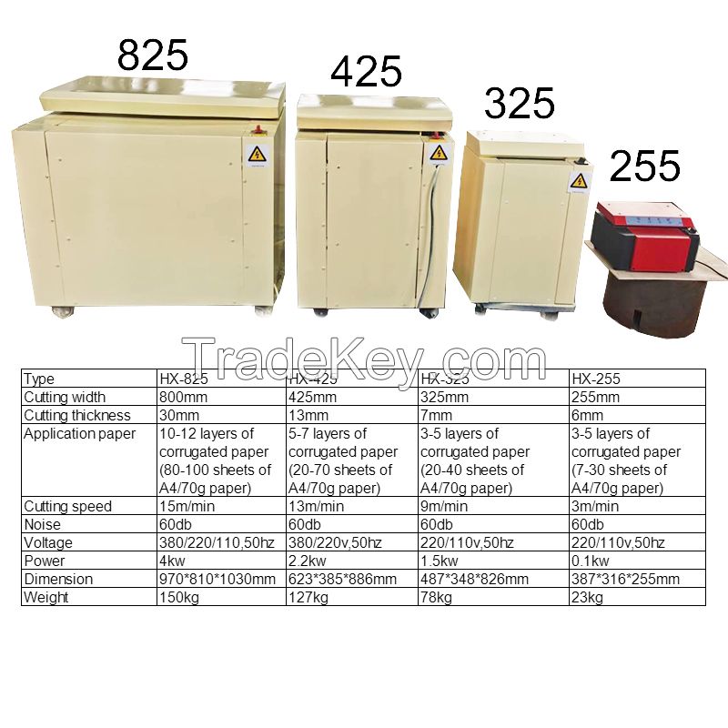 Hot sale cardboard shredding machine paper cutter machine 