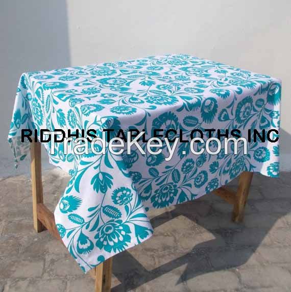 Floral Design Tablecloth