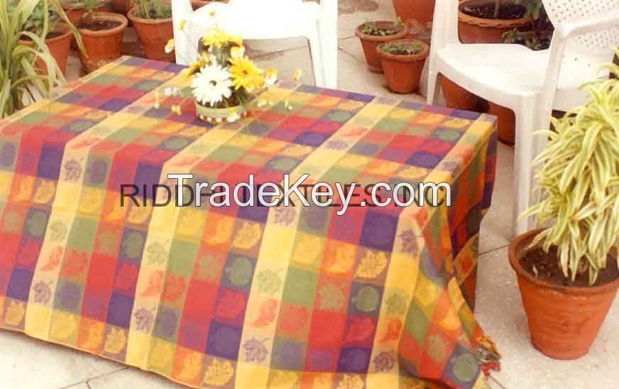 Cotton Woven Dobby Tablecloth