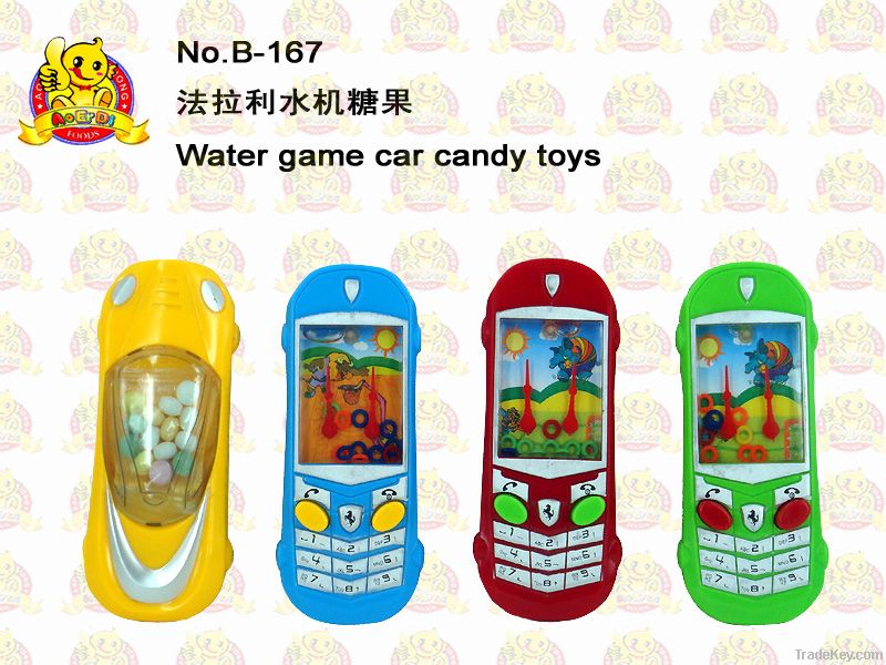 car water game candy toy