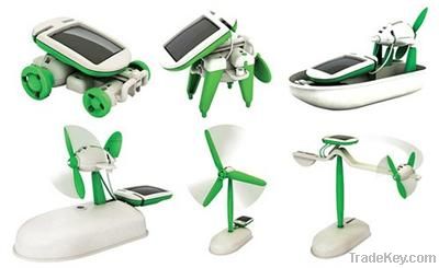 6 in 1 Solar toys