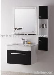 white pvc bathroom vanity,