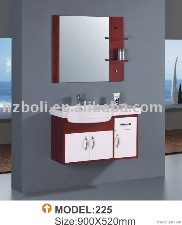 Elegant PVC bathroom cabinet