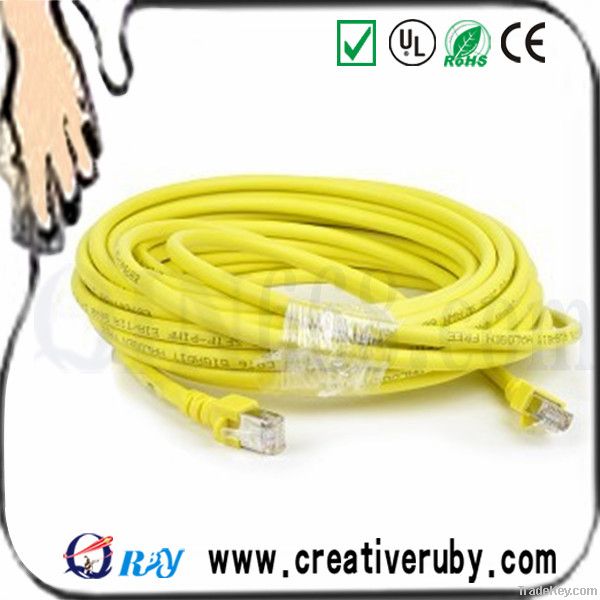 Cat5e Cat6 UTP FTP STP SFTP 24awg bare copper Patch Cable pass fluke