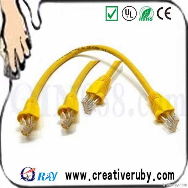 Cat5e Cat6 UTP FTP STP SFTP 24awg bare copper Patch Cable pass fluke