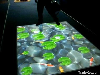 interactive floor projection for advertising with 20 free effects