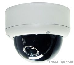CCTV Vandal Dome Camera, 650TVL Color Effio-E DSp, Motion detion
