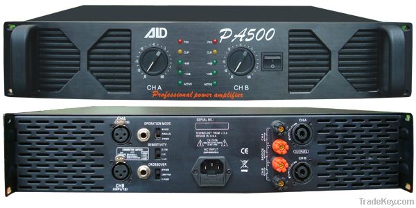 Professional Power Audio Amplifier PA500