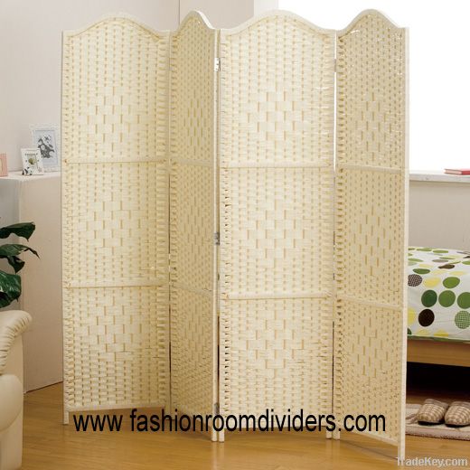 Plant Fiber Room Divider ---Cream