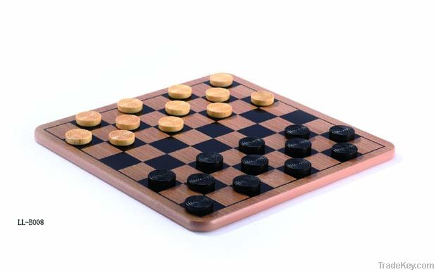 wood chess game