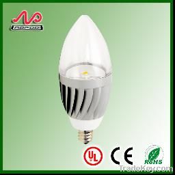1W led pointed bulb light with UL certificate