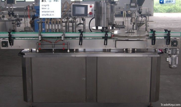 Juice filling and capping machine