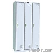 three doors steel locker