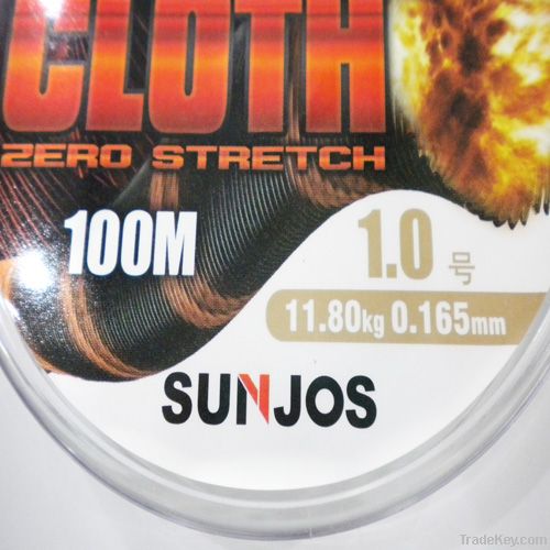 Vertical Weight and SUPER-STRAIGHT Pull Nylon Fishing Line