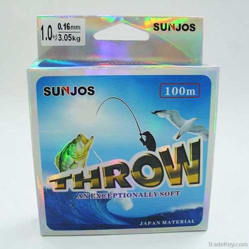 Exceptionally Soft Smooth and Twist Free Spinning Fishing Line