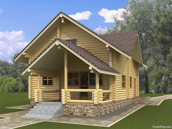 Wooden house 125 m2